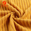 Spandex Rib Telas пряжа Para Muebles Ткань высшее качество мягкая индивидуальная эластичная вязаная окрашенная матовая полиэфирная одежда